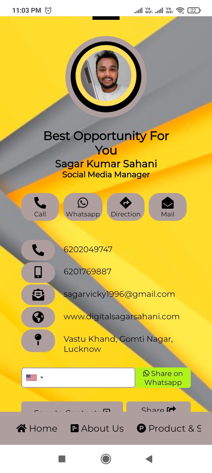 Digital Business Card