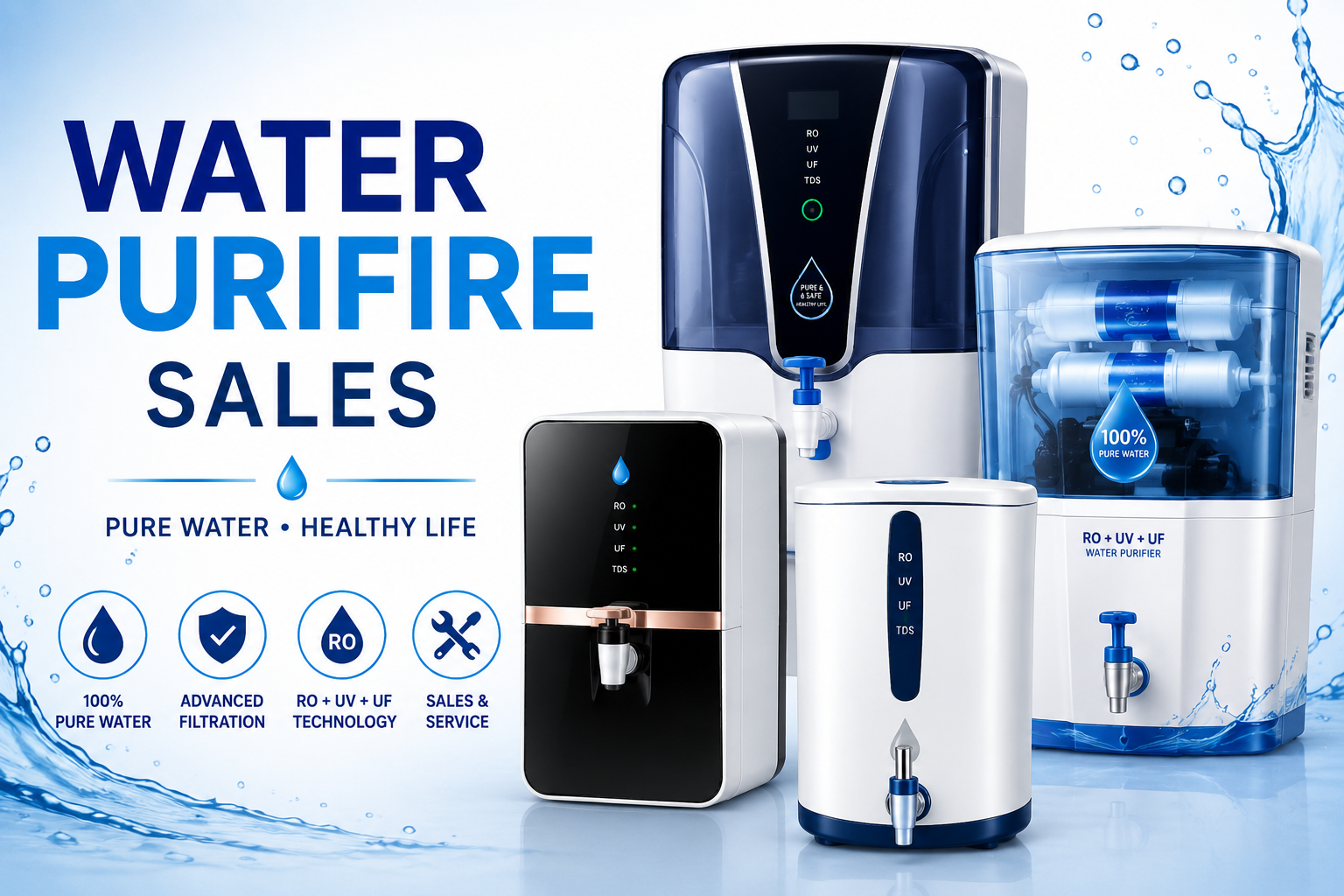 Water Purifire Sales