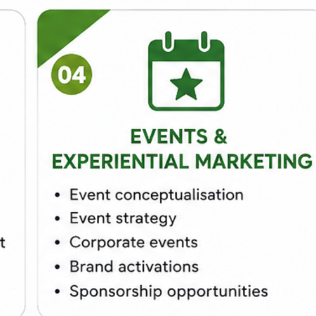 Events & Experiential Marketing