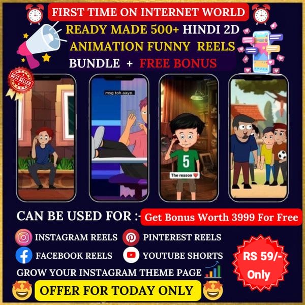 1000+2D ANIMATION FUNNY VIDEO