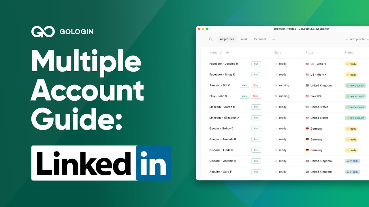 Multiple Profile Options